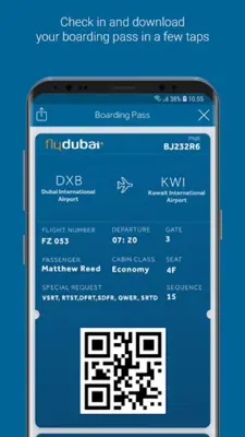 flydubai android App screenshot 1